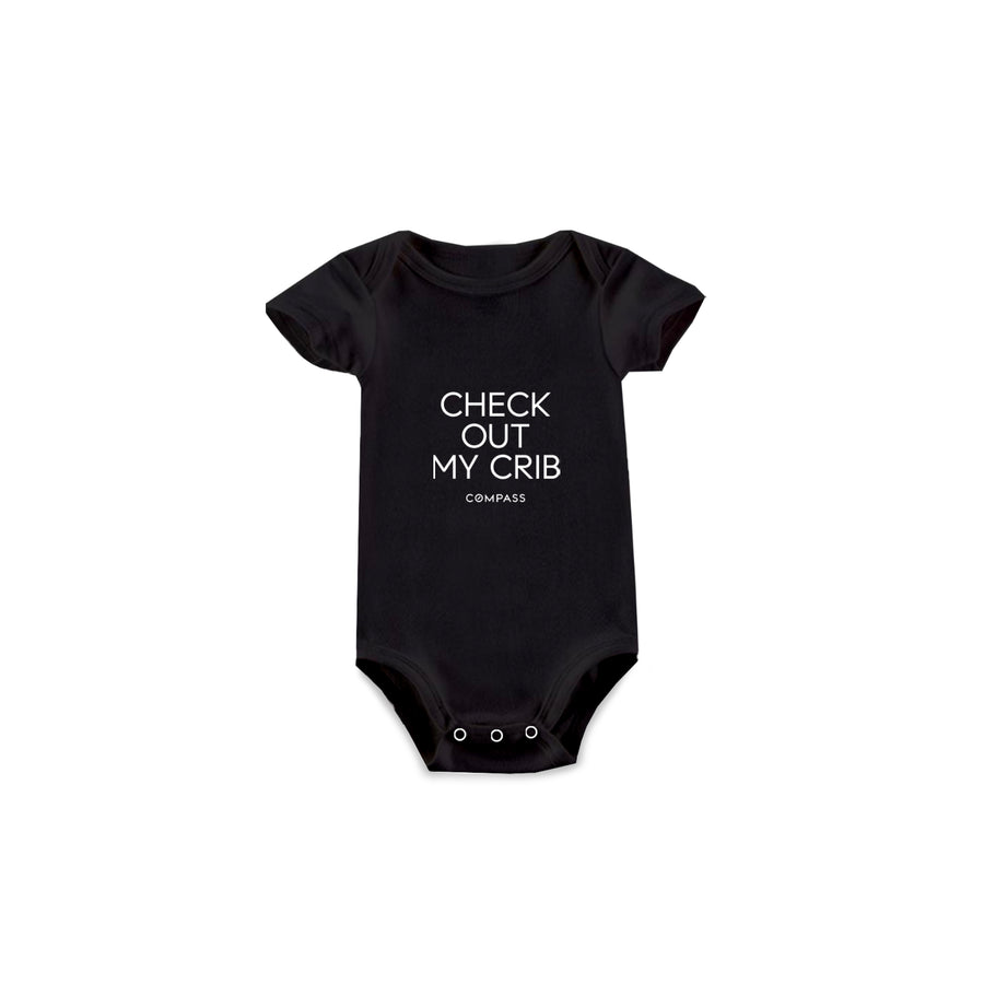 Check Out My Crib Baby Onesie